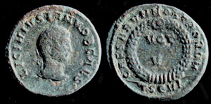 Licinius II (Jr) Votive Issue Licinius II (Jr) Votive Issue
